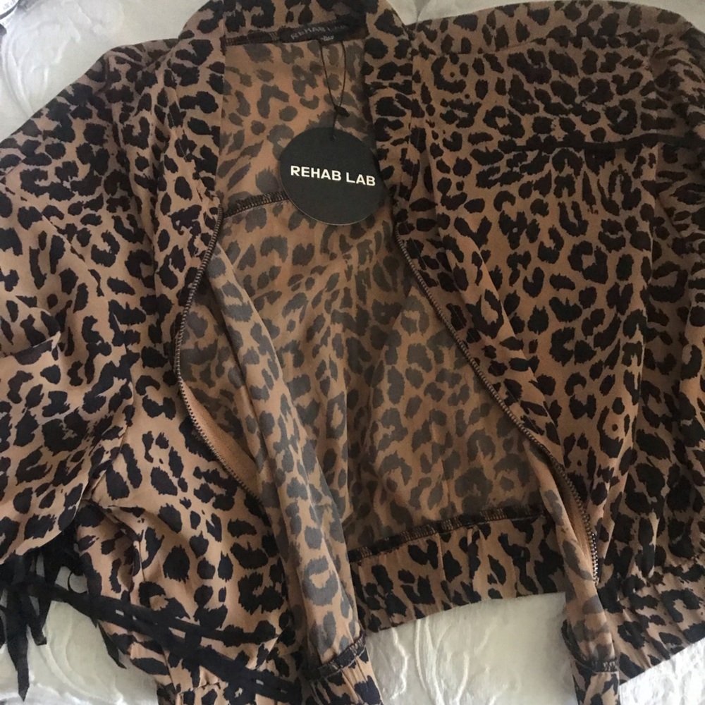 Rehab lab cheetah jacket